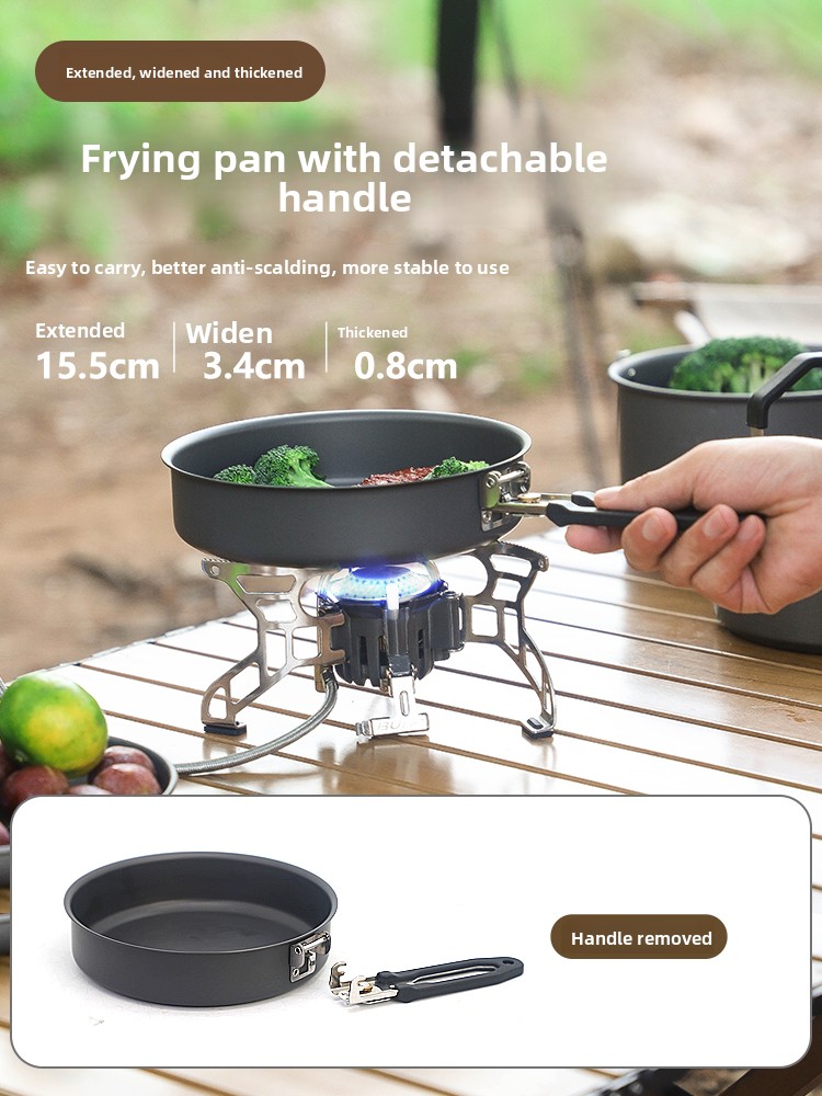 Camping Cooking Wok - 2026Bulin C15 Outdoor Small Frying Pan