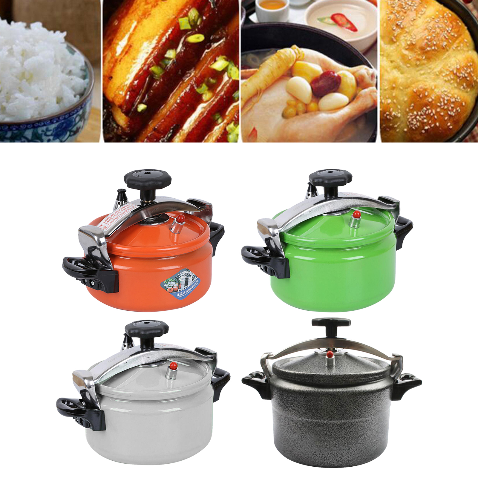 Camping Cooking Rice - Multi-Functional Portable Pressure Cooker Aluminum Soup