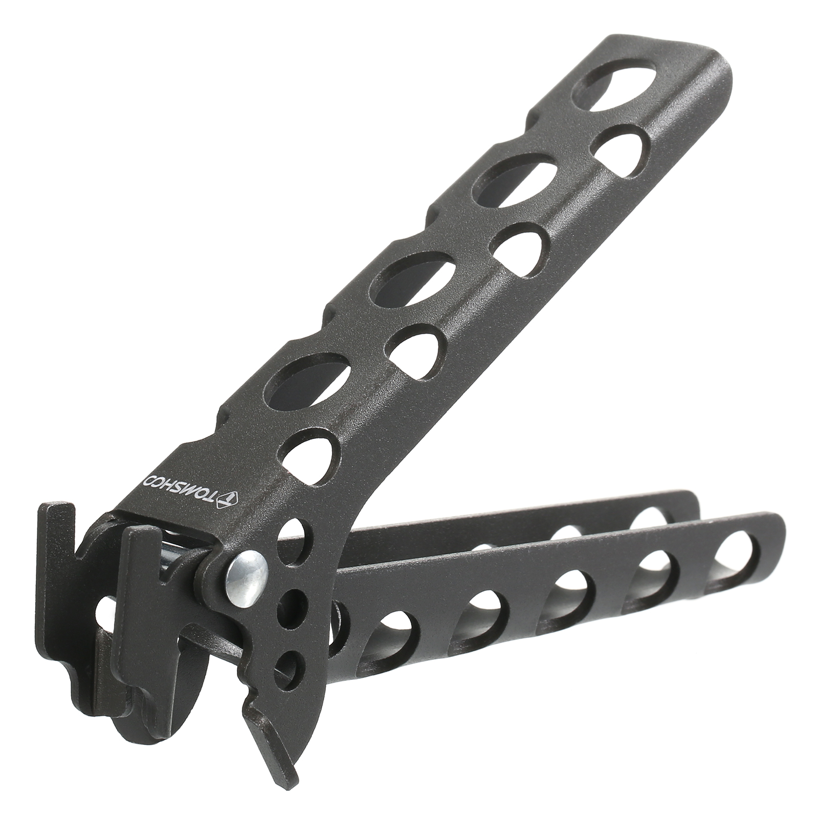 Camping Cooking Wok - Tomshoo Aluminum Pot Clamp Pan Handler