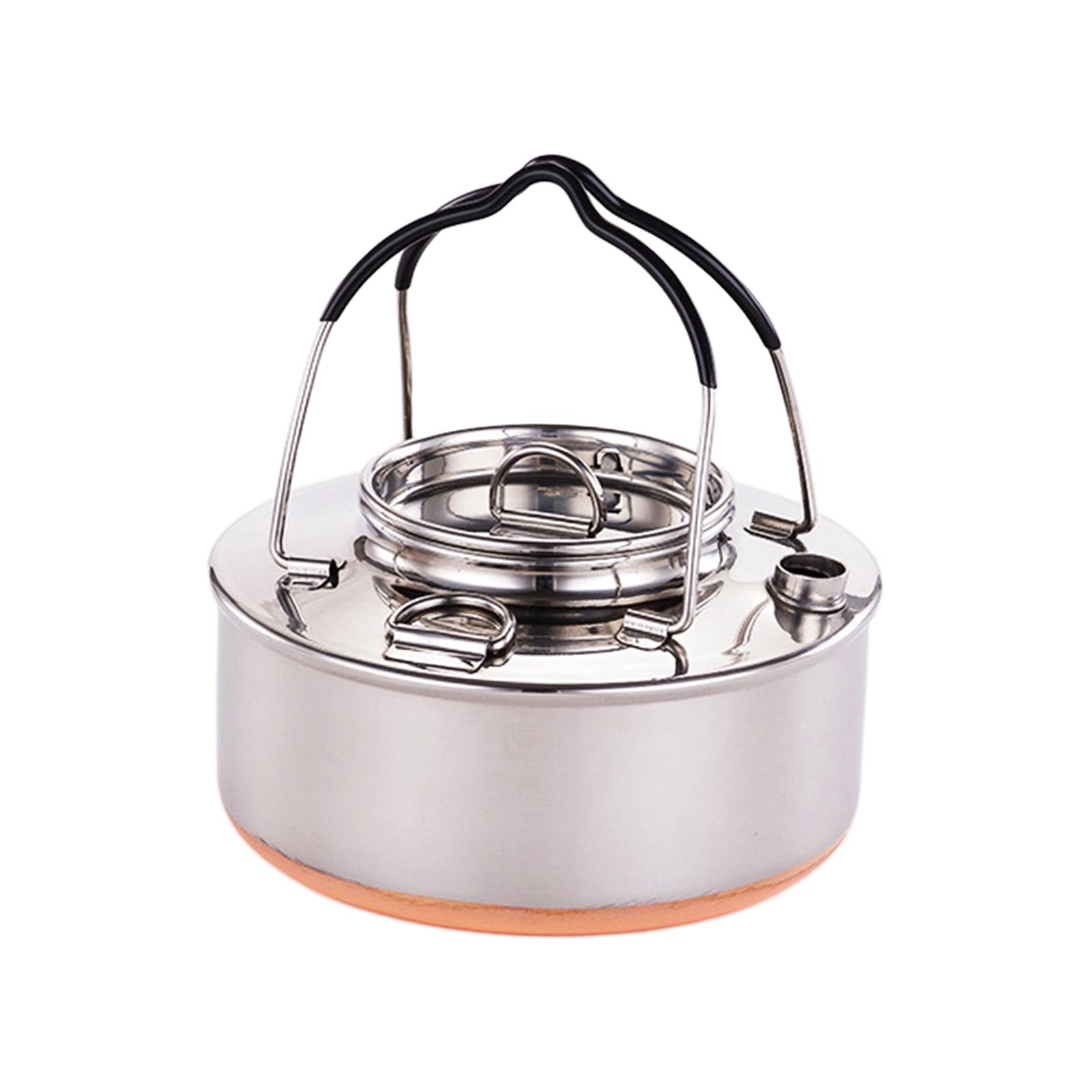 Portable Kettle for Cooking Li - Camping Lightweight Cooking Pot avaliação e preço