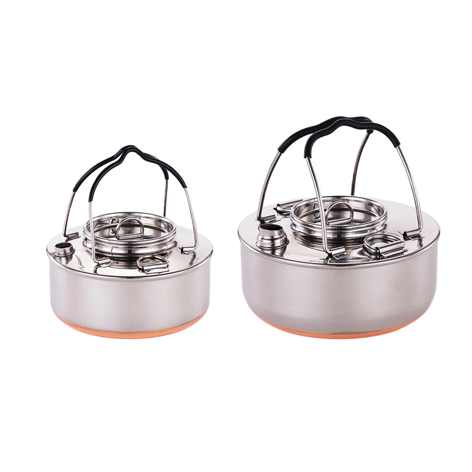 Portable Kettle for Cooking Li - Camping Lightweight Cooking Pot avaliação e preço