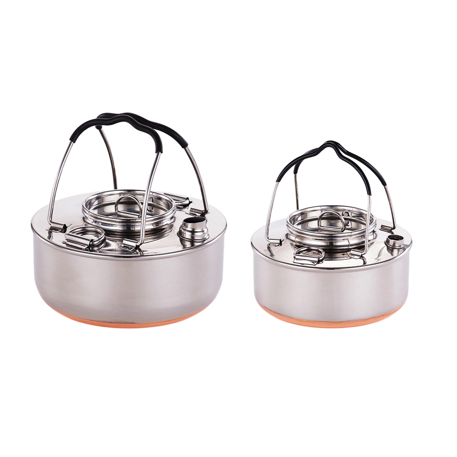 Portable Kettle for Cooking Li - Camping Lightweight Cooking Pot avaliação e preço