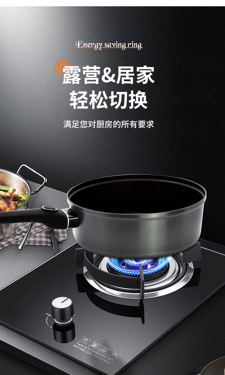 Bulin non-stick pan Outdoor no - Camping Cooking Wok avaliação e preço