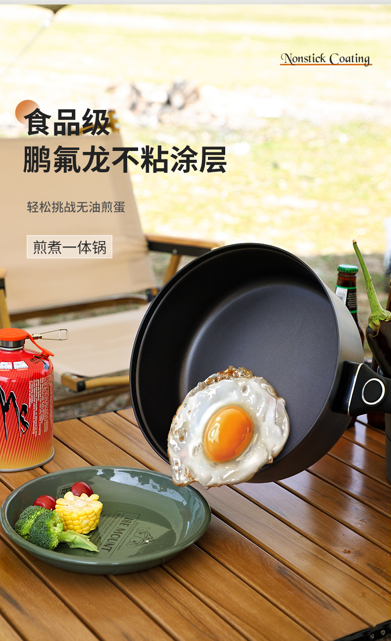 Bulin non-stick pan Outdoor no - Camping Cooking Wok avaliação e preço