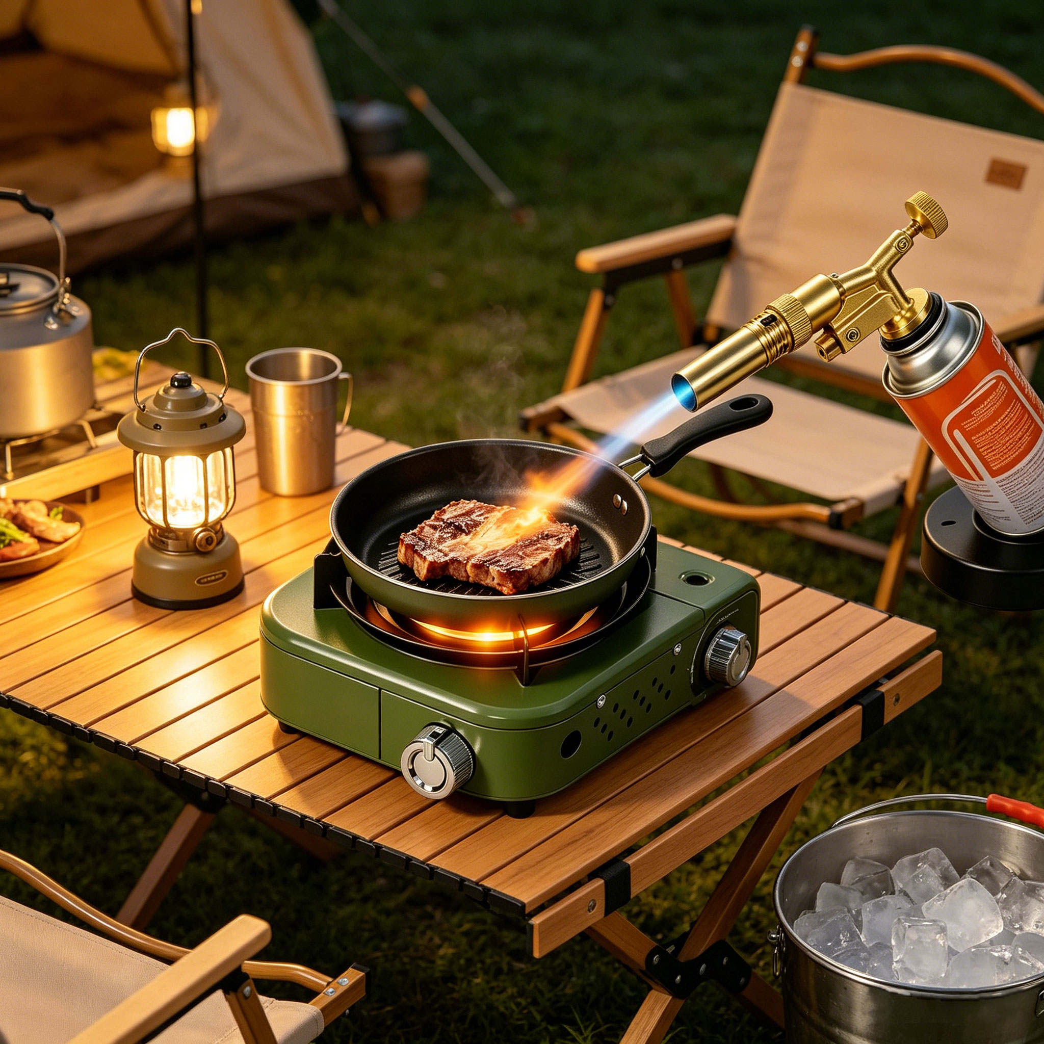 Beiyue 2026 Portable Gas Campi - Camping Cooking Torch avaliação e preço
