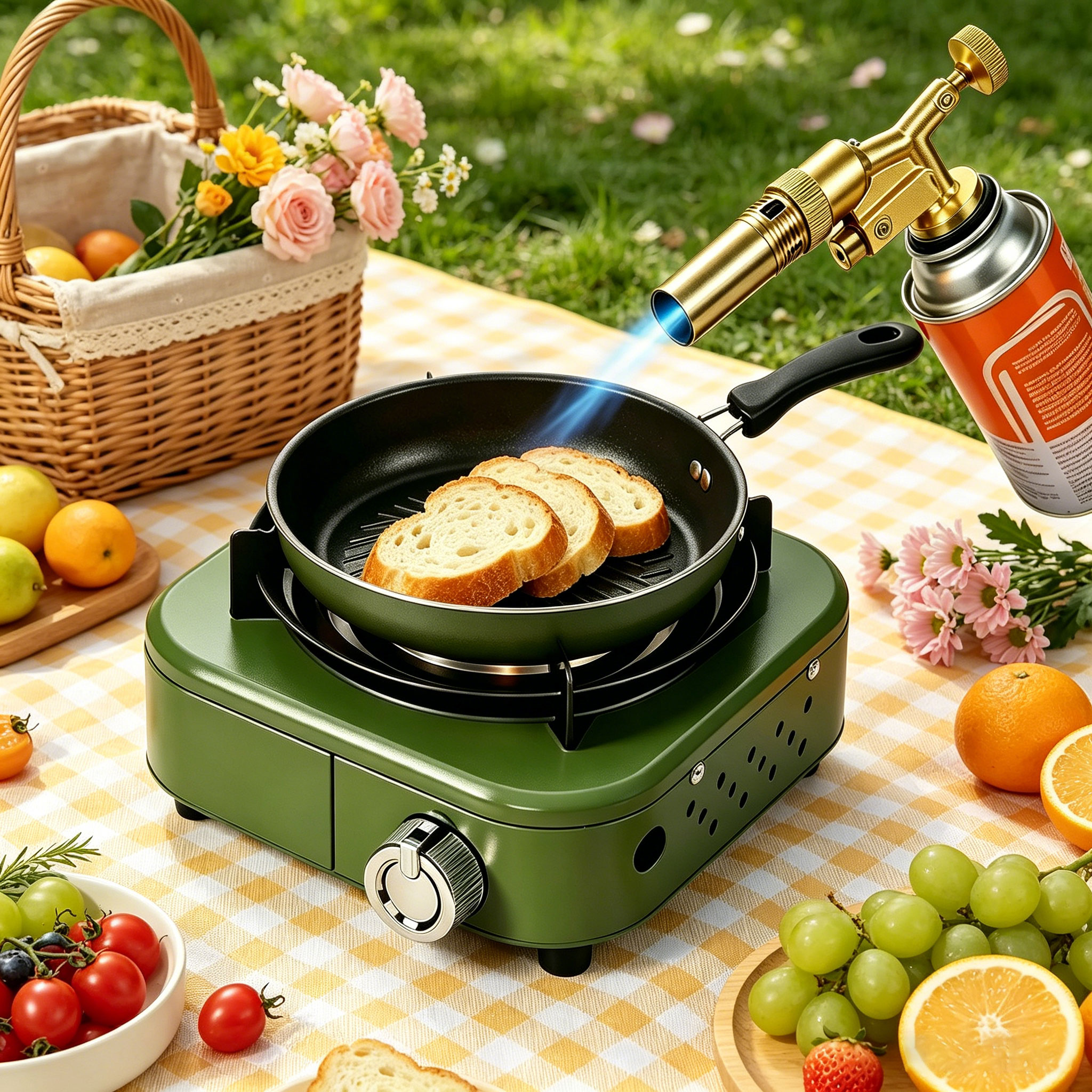 Beiyue 2026 Portable Gas Campi - Camping Cooking Torch avaliação e preço