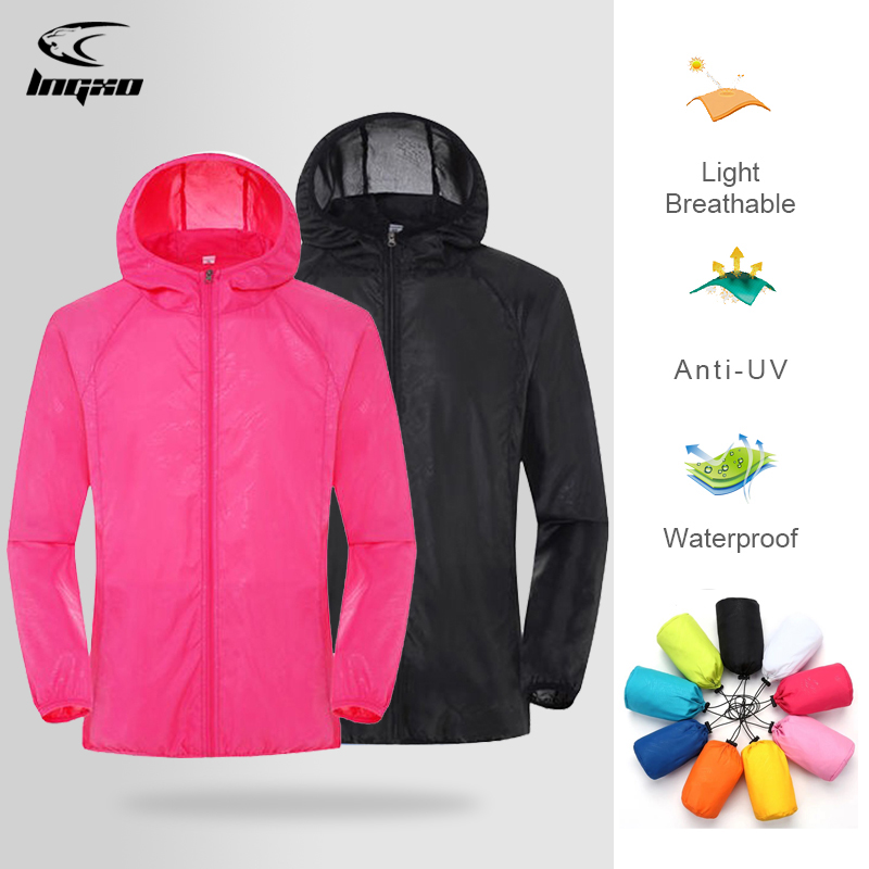 Men Women Hiking Jacket Waterp - Camping Cooking Windbreak avaliação e preço