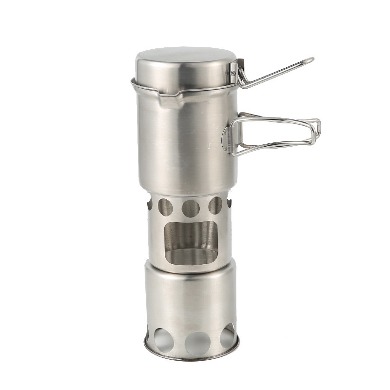 Popular Camping Steel Wood Sto - Camping Cooking Options avaliação e preço