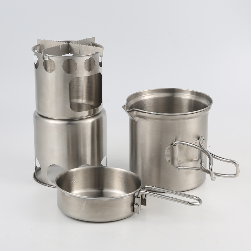 Popular Camping Steel Wood Sto - Camping Cooking Options avaliação e preço