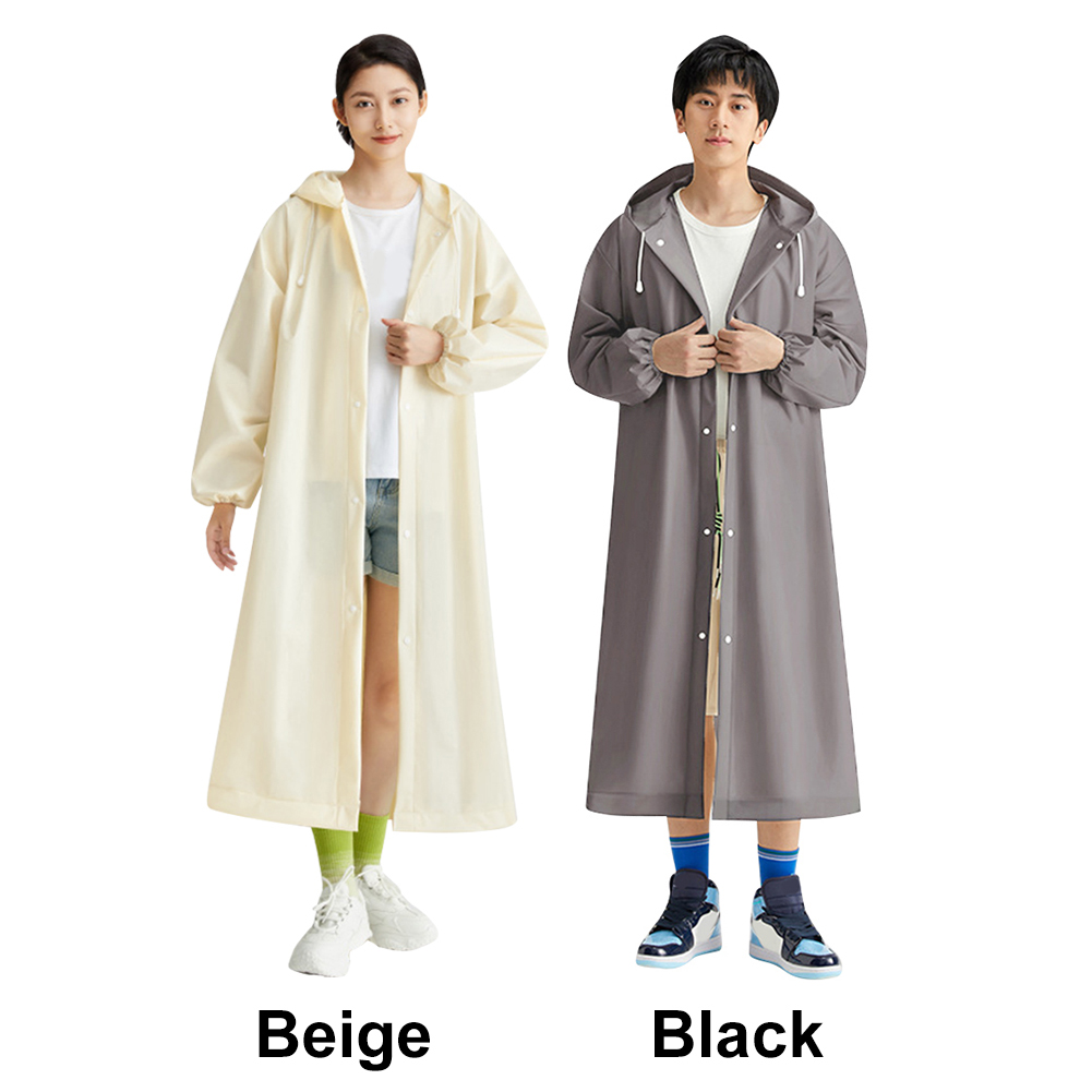 Adult Long Raincoat Non Dispos - Camping Cooking Windbreak avaliação e preço