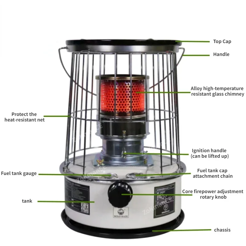 6L Portable Kerosene Stove Hea - Camping Cooking Tips avaliação e preço