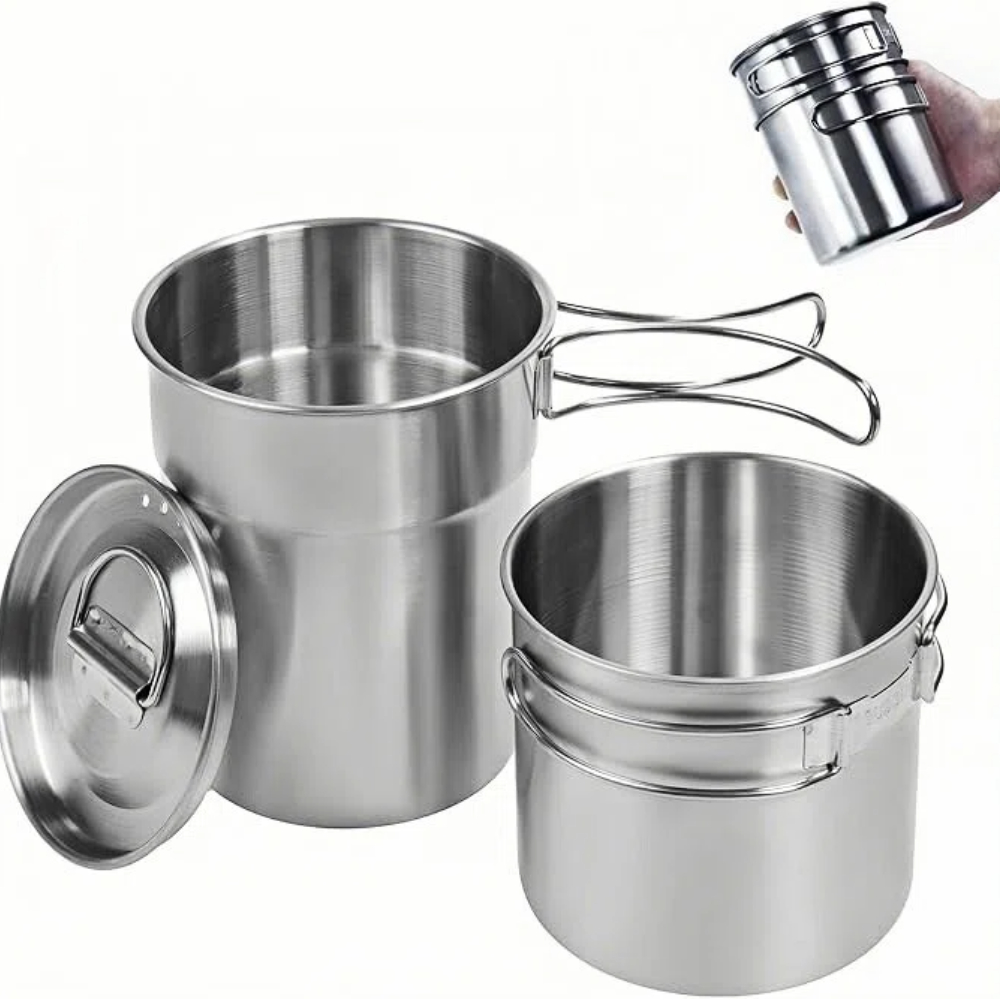 Foldable Camping Cups Mugs Cam - Camping Cooking Backpack avaliação e preço