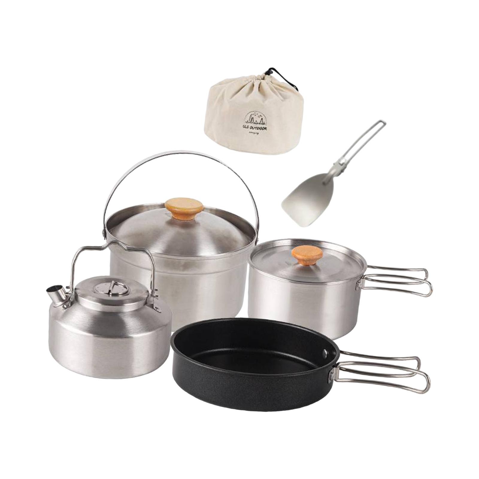 Camping Cookware Cook Gear Por - Camping Cooking Wok avaliação e preço