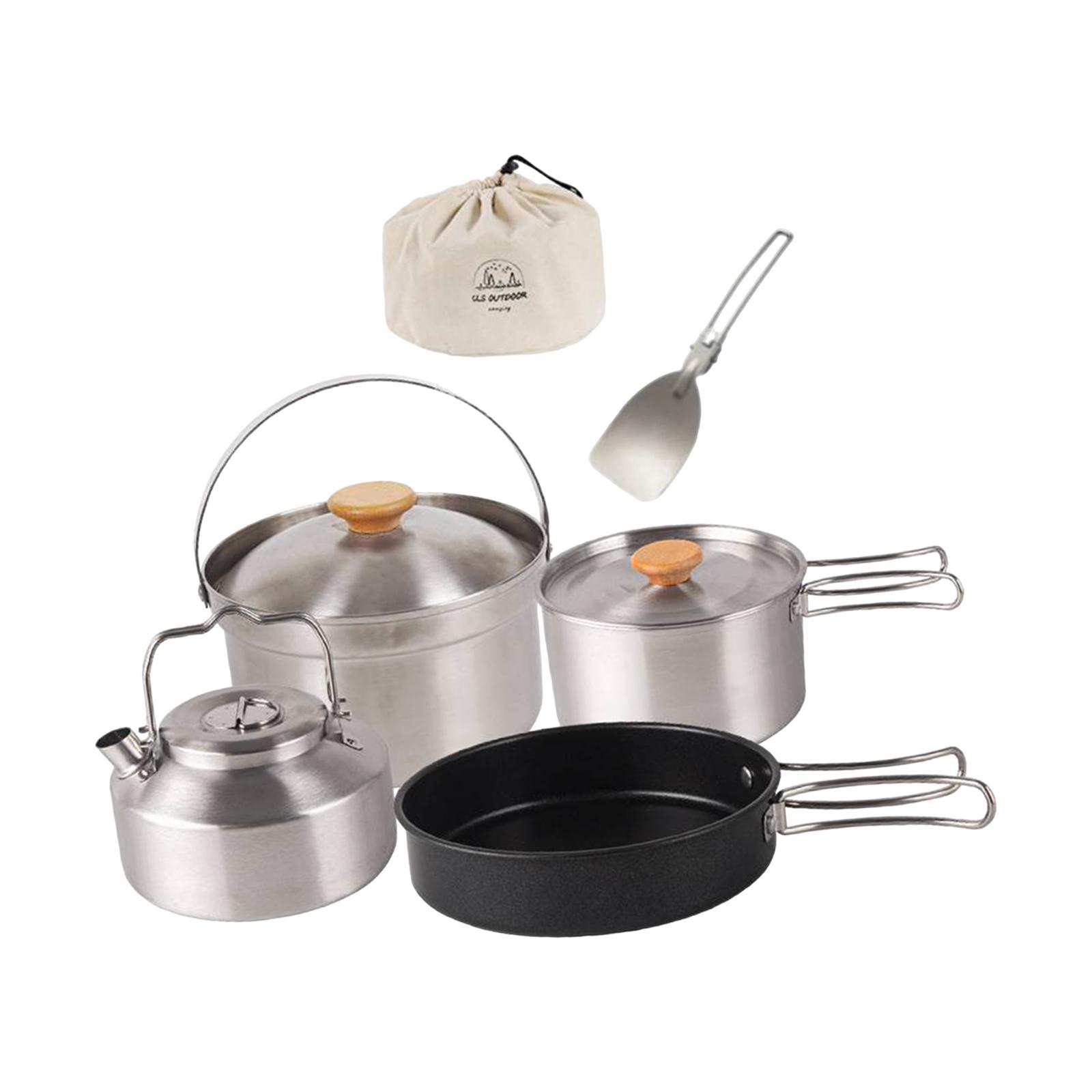 Camping Cookware Cook Gear Por - Camping Cooking Wok avaliação e preço