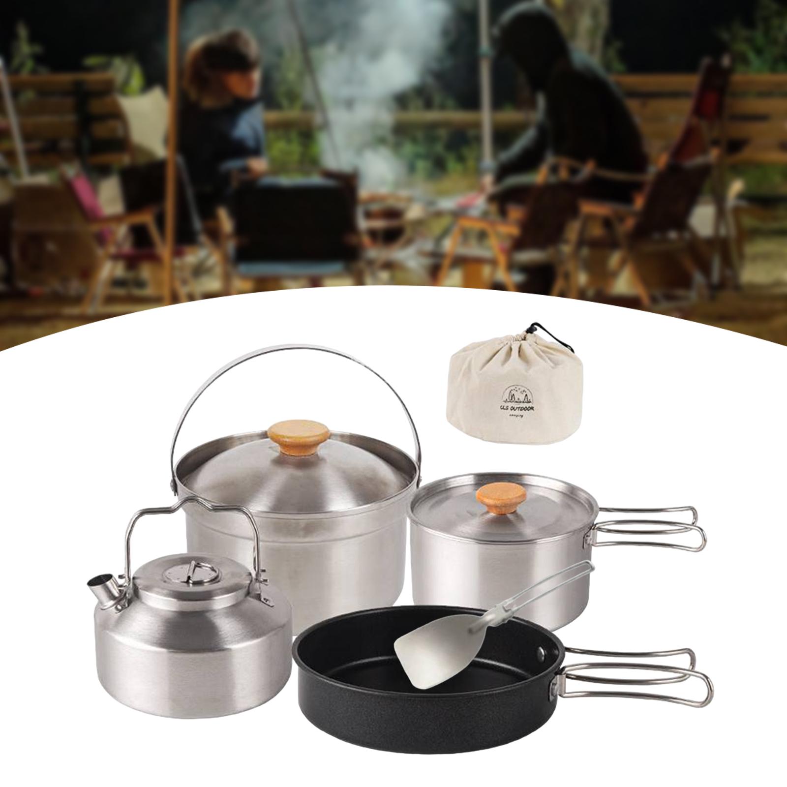 Camping Cookware Cook Gear Por - Camping Cooking Wok avaliação e preço