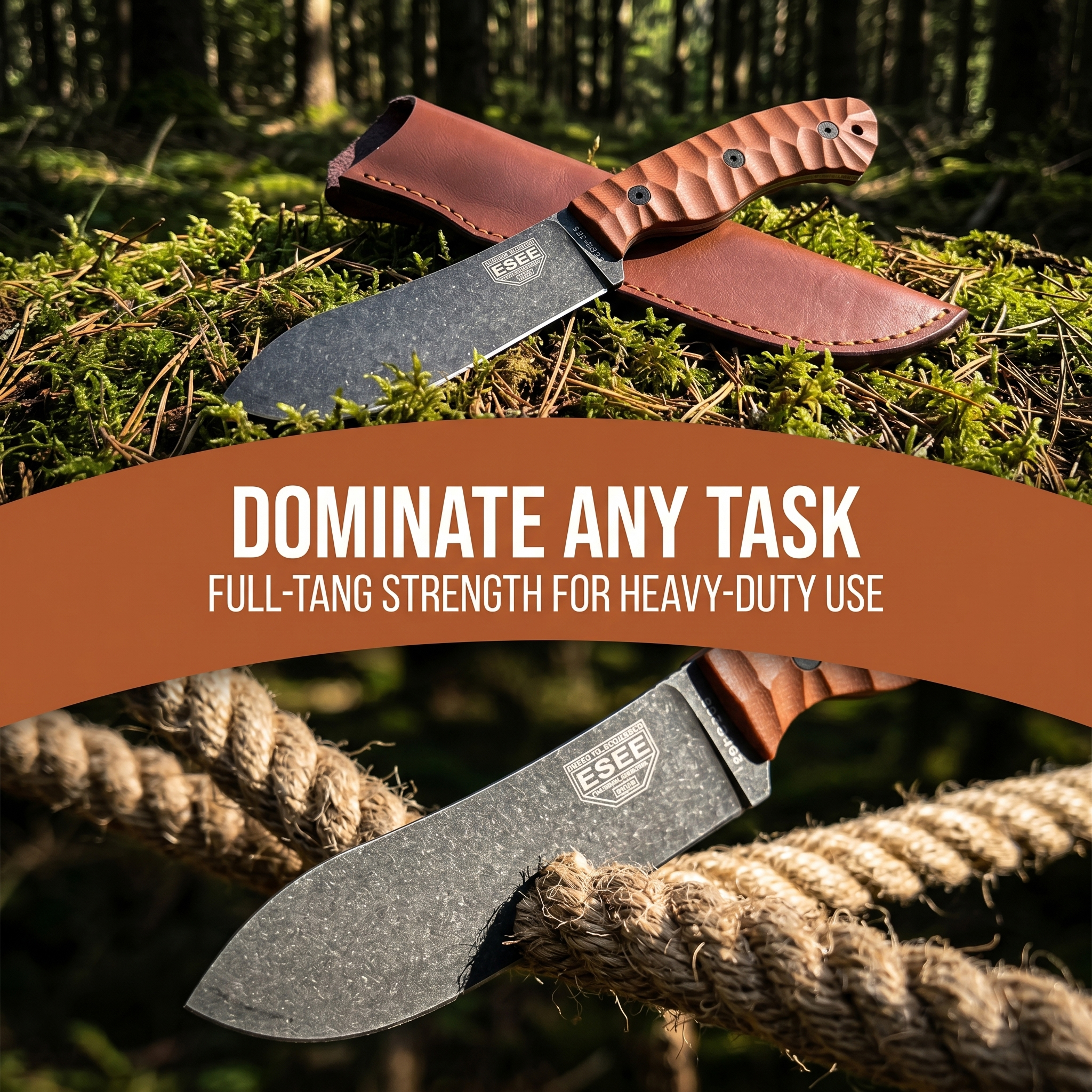 JG5 Fixed Blade with Sheath Ju - Camping Cooking Knives avaliação e preço