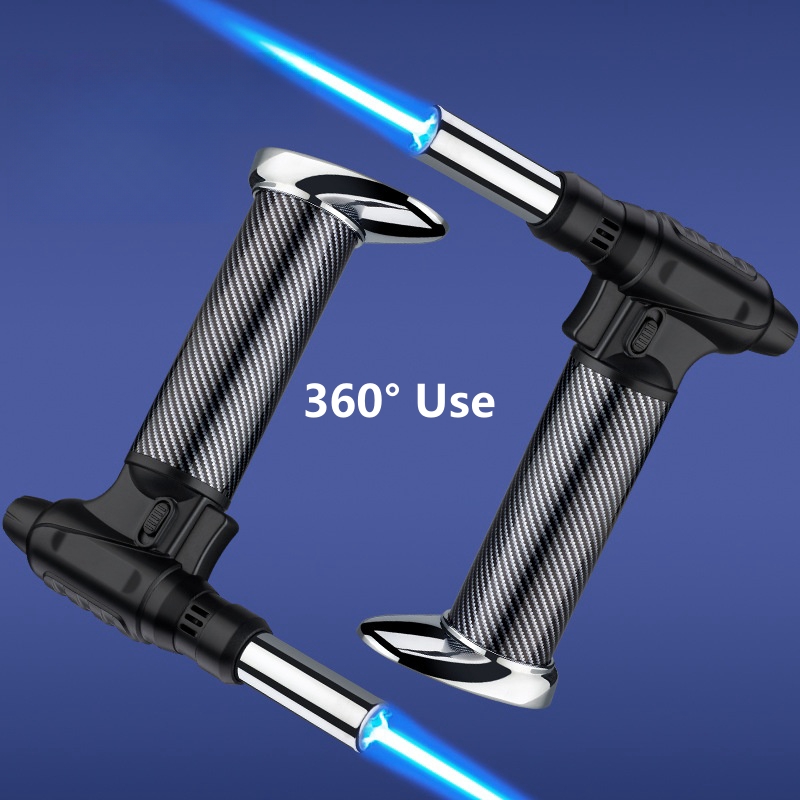 360° Ignition Butane Gas Light - Camping Cooking Torch avaliação e preço