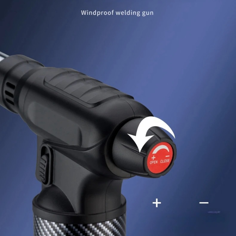 360° Ignition Butane Gas Light - Camping Cooking Torch avaliação e preço