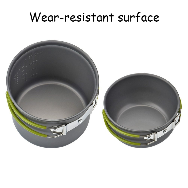Outdoor Portable Camping Cookw - Camping Lightweight Cooking Pot avaliação e preço