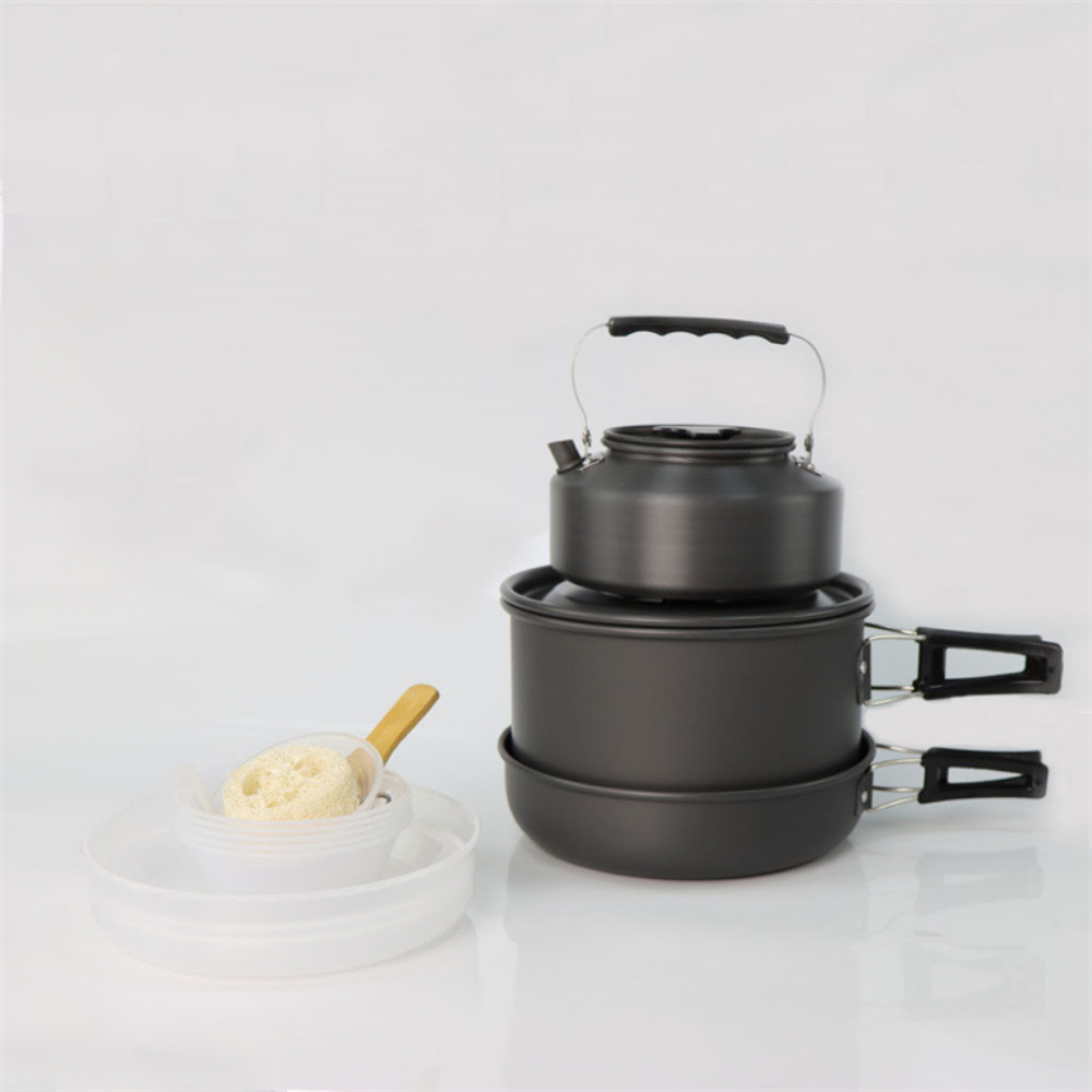 Lightweight Aluminum Alloy Out - Camping Lightweight Cooking Pot avaliação e preço