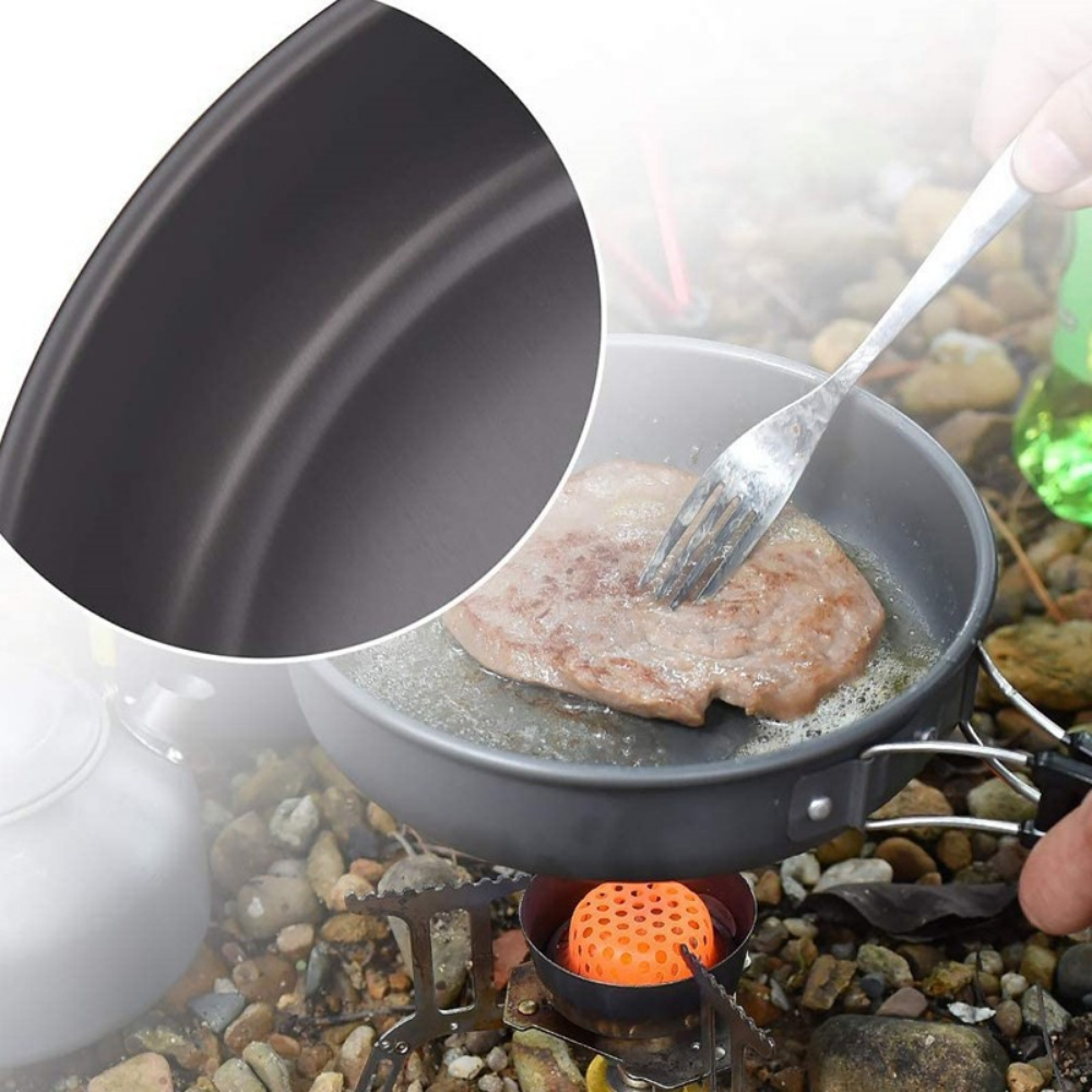 Lightweight Aluminum Alloy Out - Camping Lightweight Cooking Pot avaliação e preço