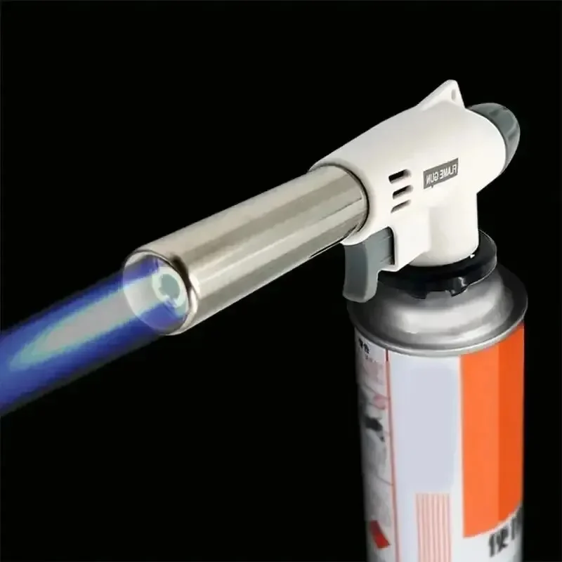 Portable Metal Flame Gun Butan - Camping Cooking Torch avaliação e preço