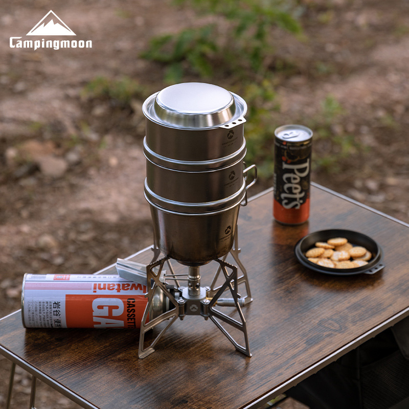 CAMPINGMOON S-SD Thickened Sta - Camping Cooking Snow avaliação e preço