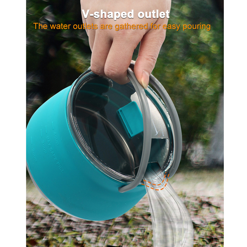 1L Camping Cook Pot Stainless  - Camping Cooking Options avaliação e preço