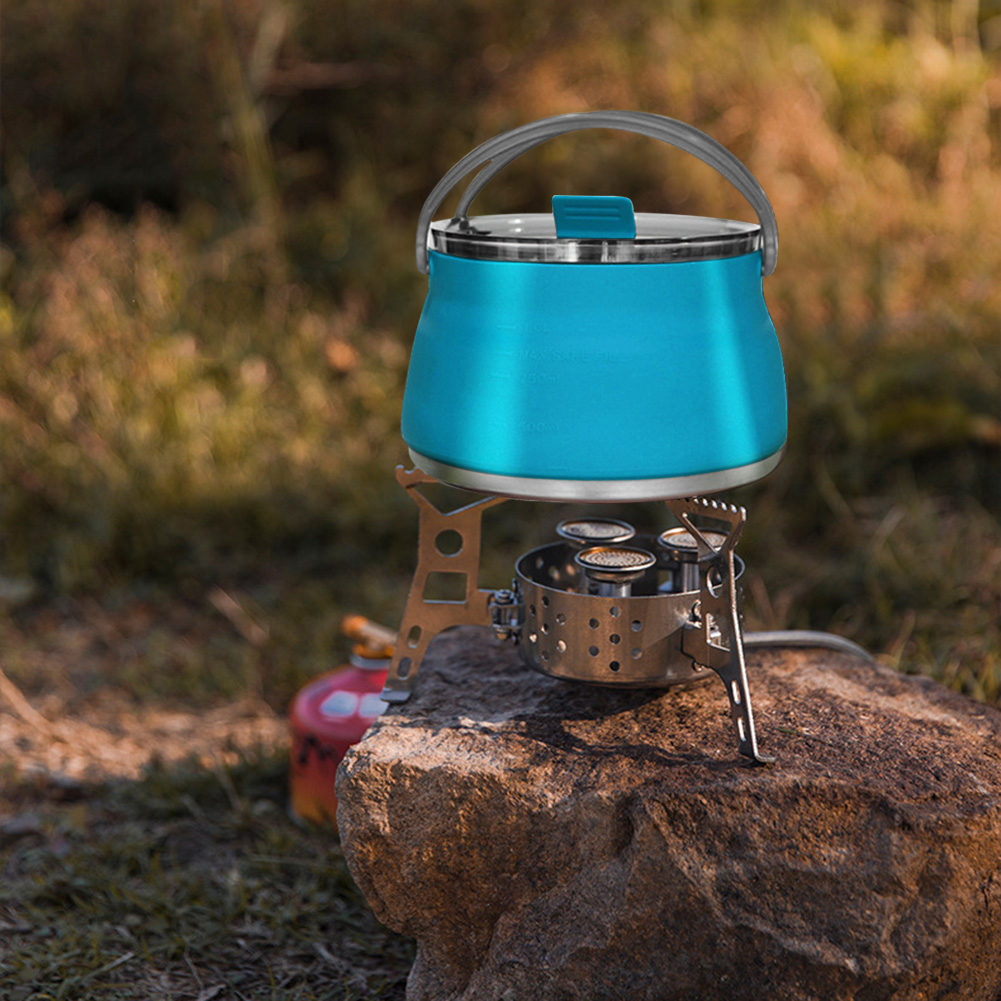 1L Camping Cook Pot Stainless  - Camping Cooking Options avaliação e preço