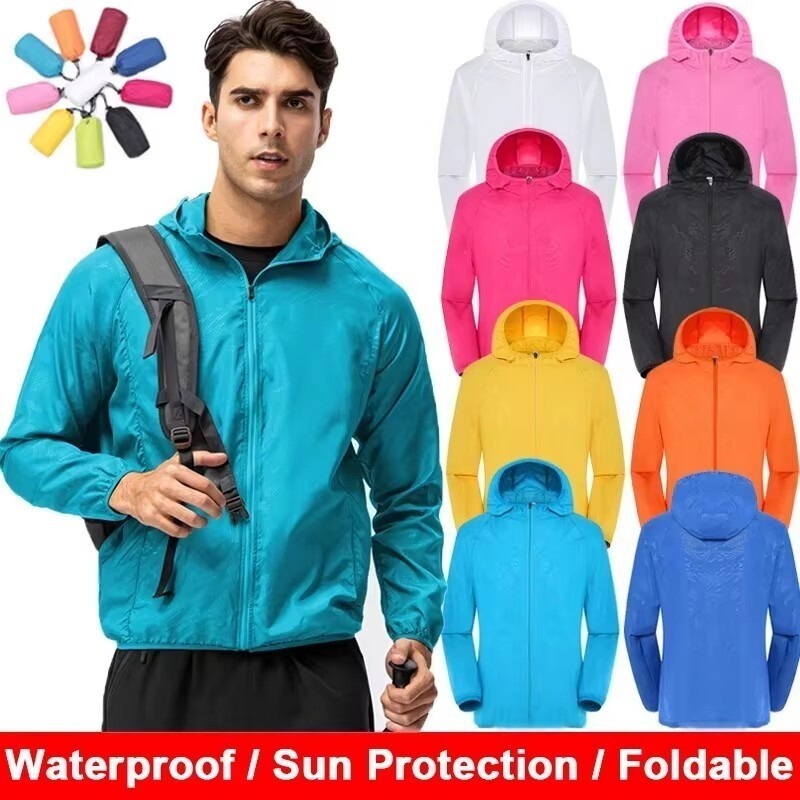 Men Women Waterproof Jacket Wi - Camping Cooking Windbreak avaliação e preço