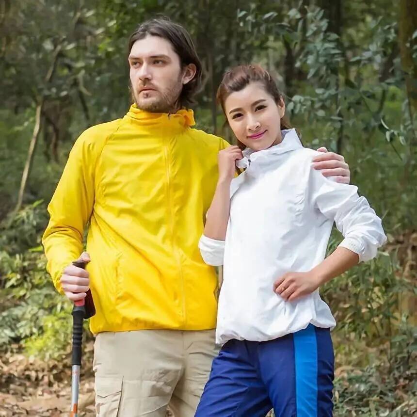 Men Women Waterproof Jacket Wi - Camping Cooking Windbreak avaliação e preço