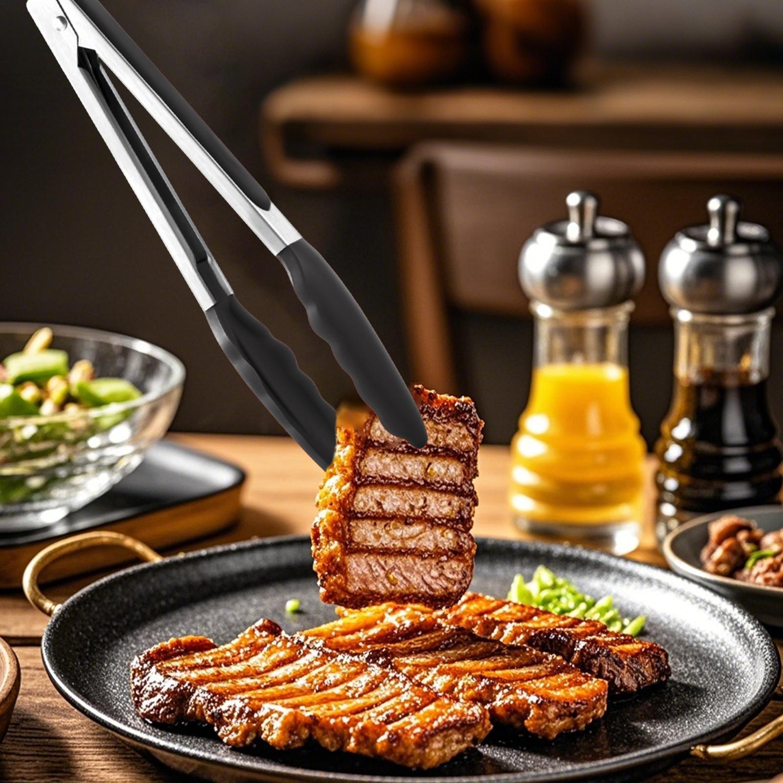 Tongs For Grilling 3 Pieces Lo - Camping Cooking Tips avaliação e preço