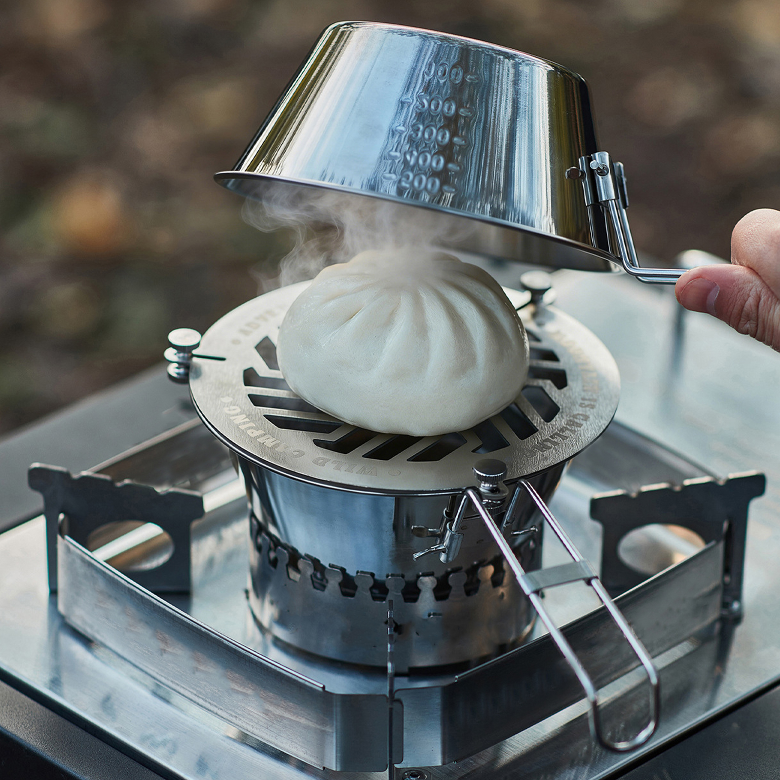Stainless Steel Roasting Rack  - Camping Lightweight Cooking Pot avaliação e preço