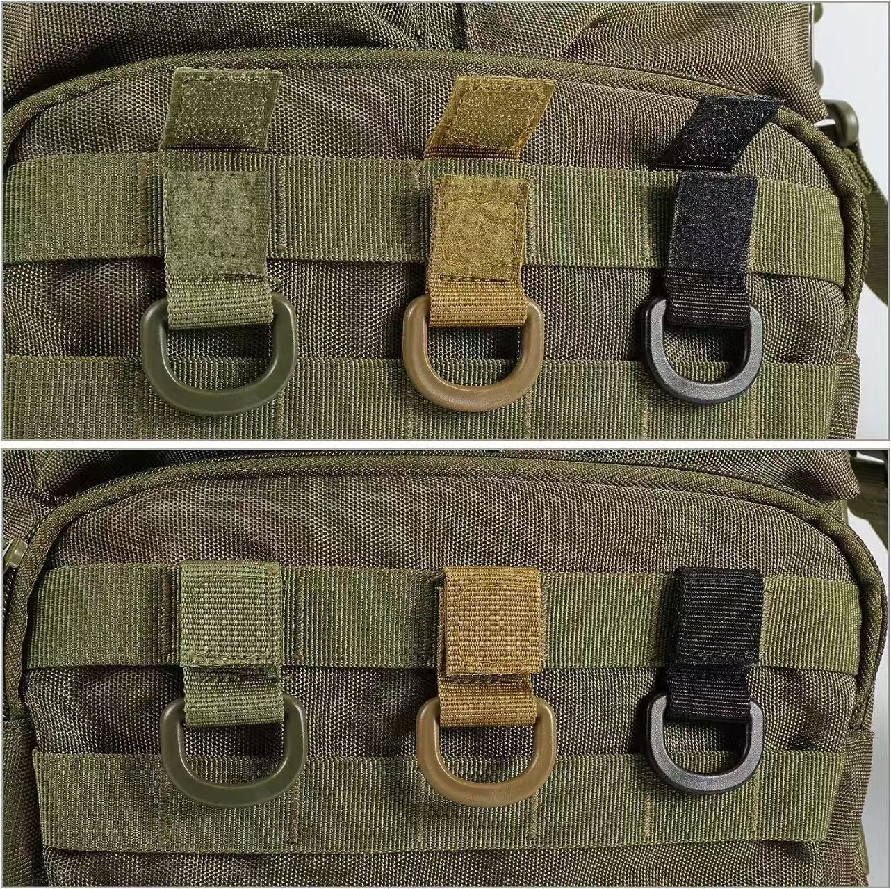 Tactical Webbing D-Ring Hook H - Camping Cooking Hanger avaliação e preço