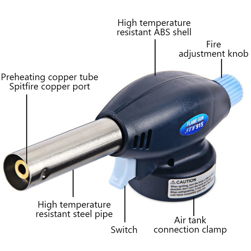 Torch Cooking AutoIgnition Gas - Camping Cooking Torch avaliação e preço