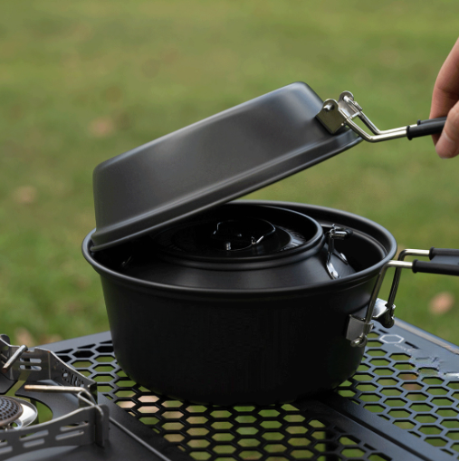 Lightweight Aluminum Alloy Cam - Camping Lightweight Cooking Pot avaliação e preço