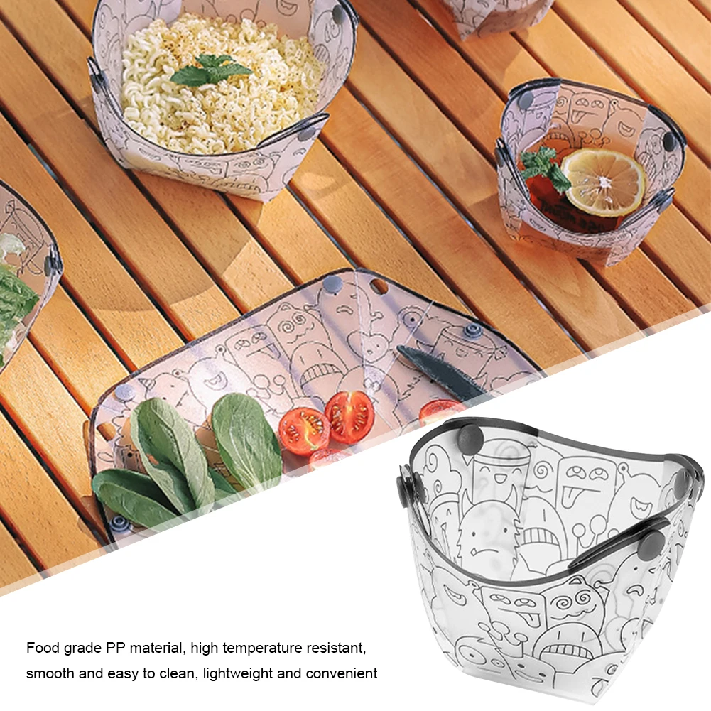 PP Foldable Dinnerware Portabl - Camping Cooking And Eating avaliação e preço
