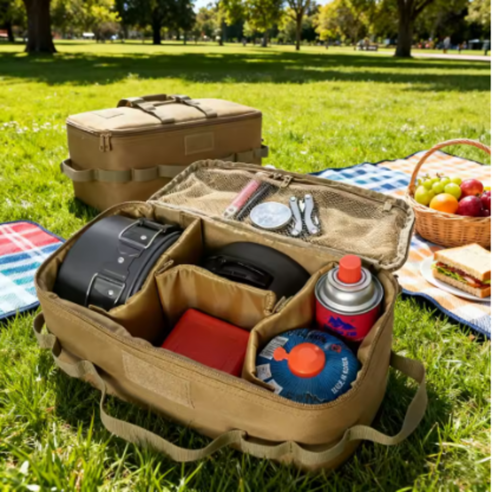 Outdoor Camping Gas Tank Stora - Camping Cooking Backpack avaliação e preço