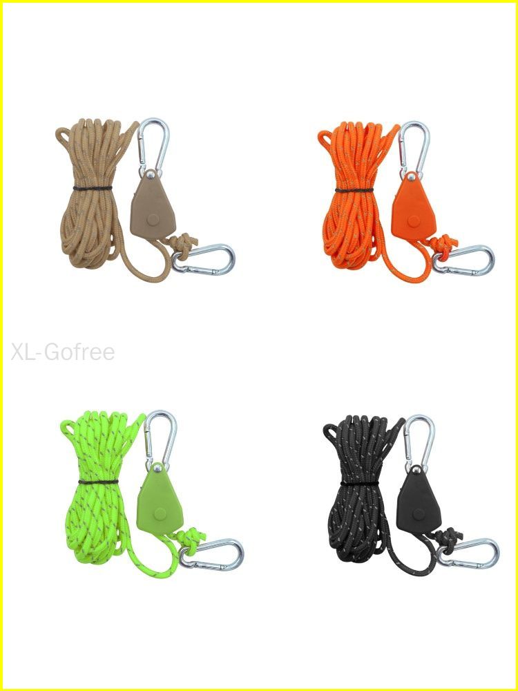 6Pcs Adjustable Camping Tent T - Camping Cooking Hanger avaliação e preço