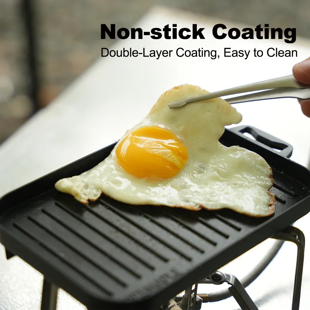 Mini Grill Plate Set Thickened - Camping Cooking Hot Plate avaliação e preço