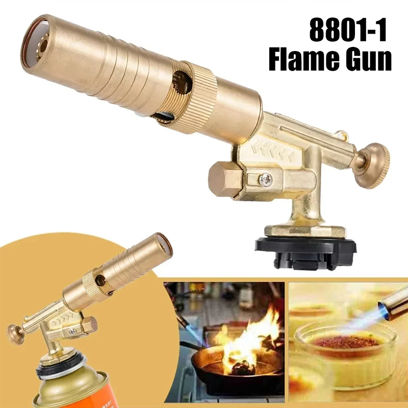 1pcs Flame Gas Torch for Campi - Camping Cooking Torch avaliação e preço