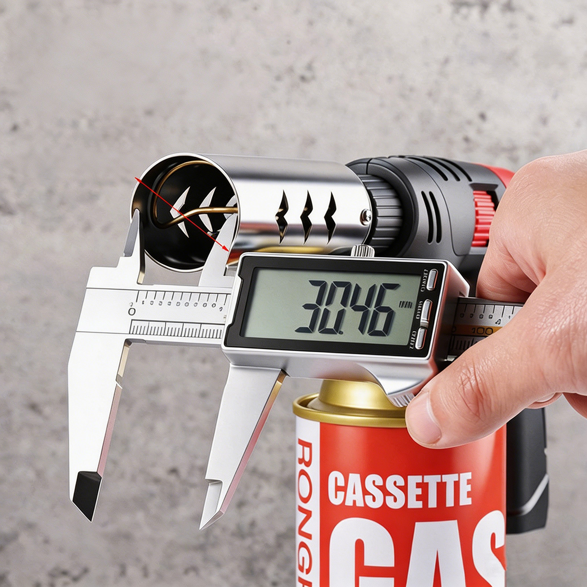 Extended Butane Torch Long Tub - Camping Cooking Torch avaliação e preço
