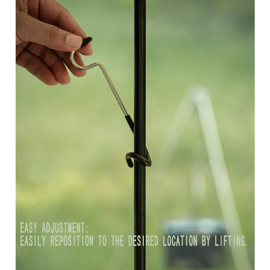 Outdoor Camping Light Hook Sta - Camping Cooking Hanger avaliação e preço