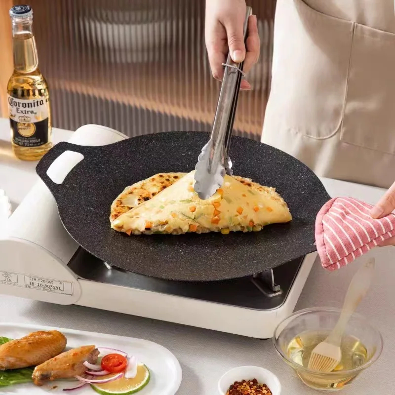 Portable Nonstick Frying Pan O - Camping Cooking Wok avaliação e preço