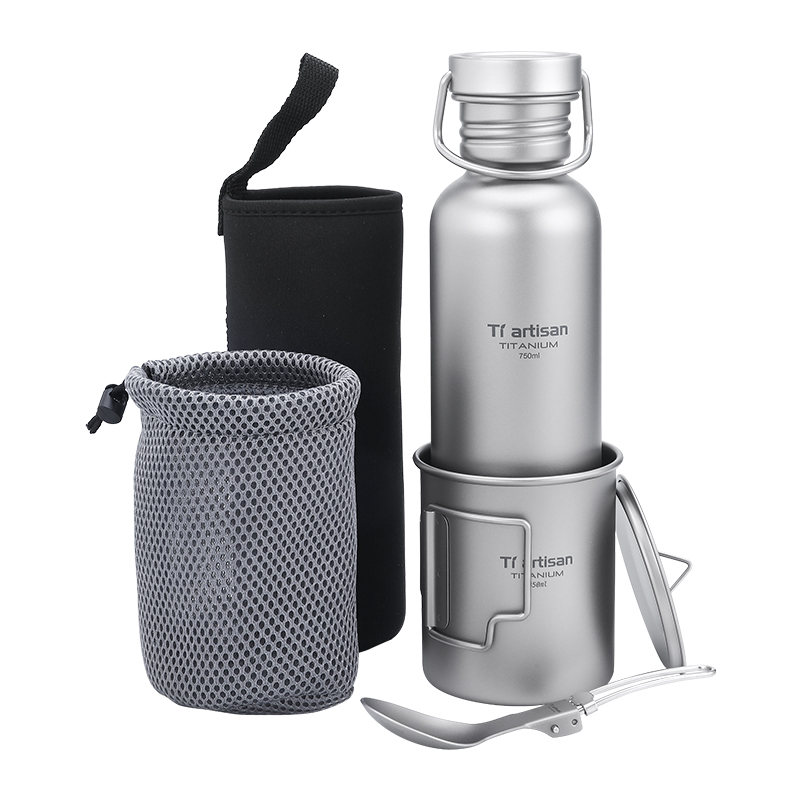 Tiartisan Titanium Cookware 3- - Camping Cooking Backpack avaliação e preço