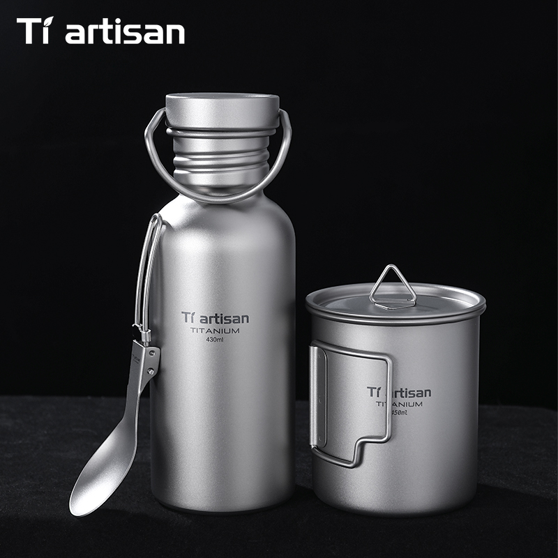 Tiartisan Titanium Cookware 3- - Camping Cooking Backpack avaliação e preço
