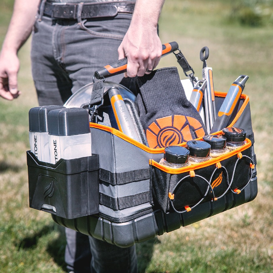 Portable Griddle Caddy for Con - Camping Cooking Caddy avaliação e preço