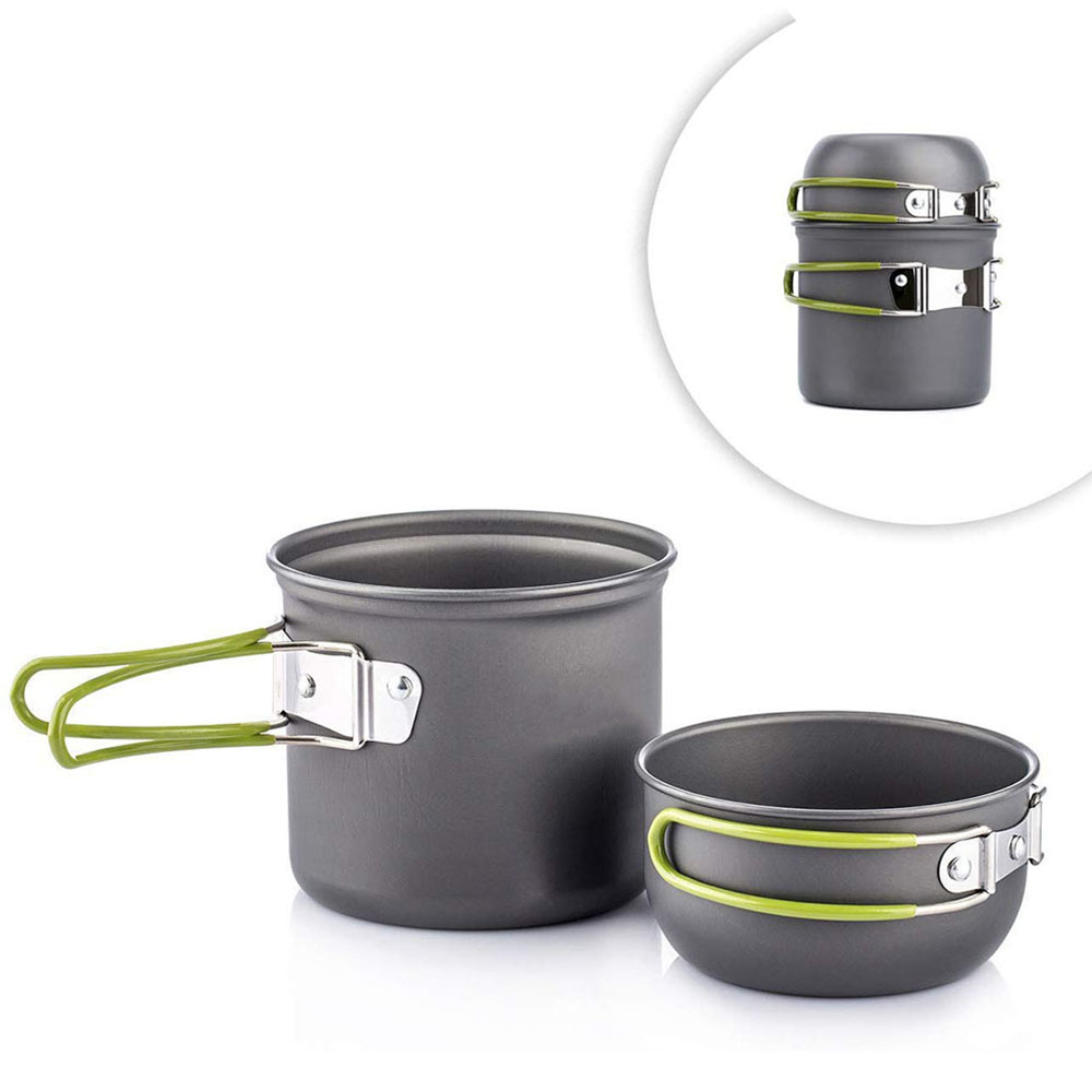 Ultralight Camping Pots Cookwa - Camping Cooking Rice avaliação e preço