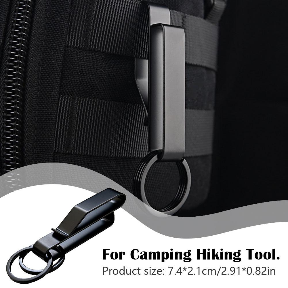 Steel Belt Hook Carabiner Car  - Camping Cooking Hanger avaliação e preço
