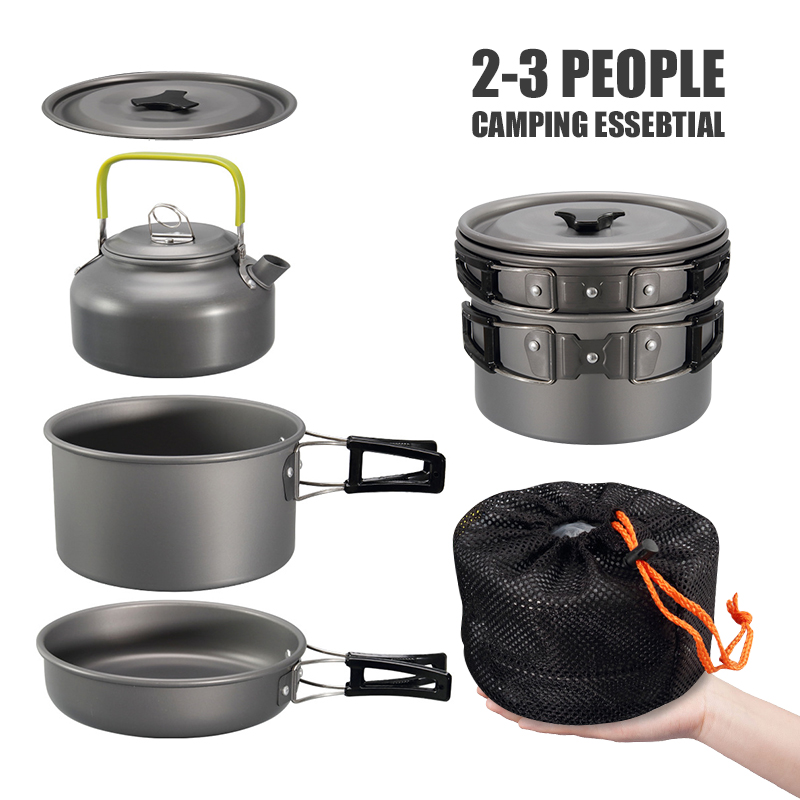WESTTUNE Camping Cookware Kit  - Camping Cooking Wok avaliação e preço